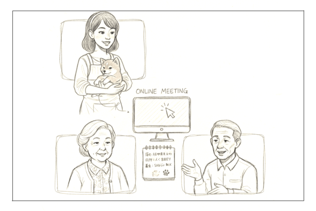 オンライン譲渡MTG｜保護犬譲渡＆ふれあいカフェLINO