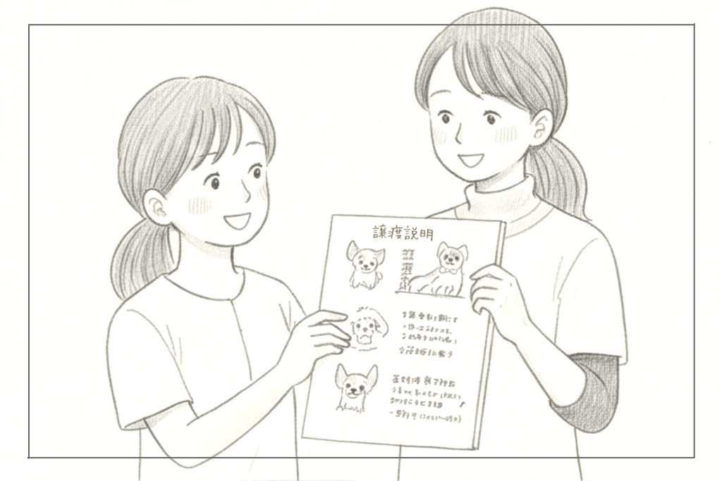 譲渡説明｜保護犬譲渡＆ふれあいカフェLINO